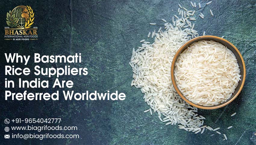 Basmati Rice Suppliers in India