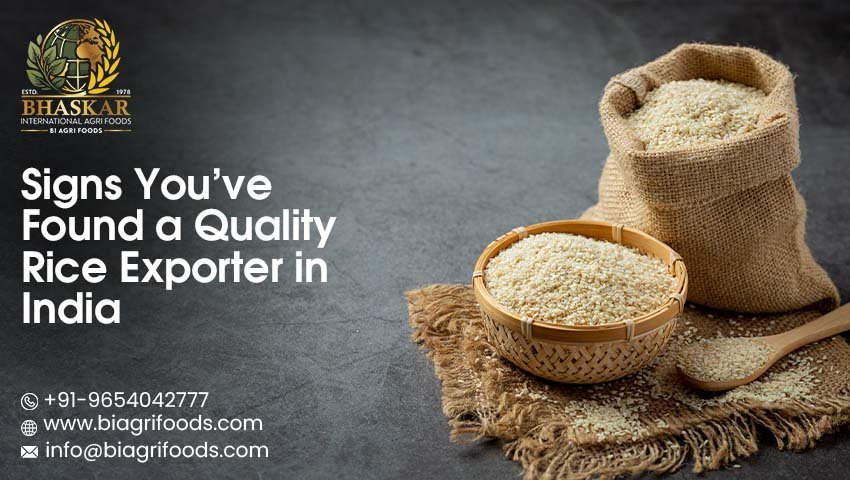 Rice Exporter in India