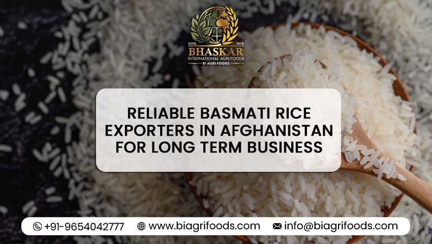 Basmati Rice Exporters in Afghanistan
