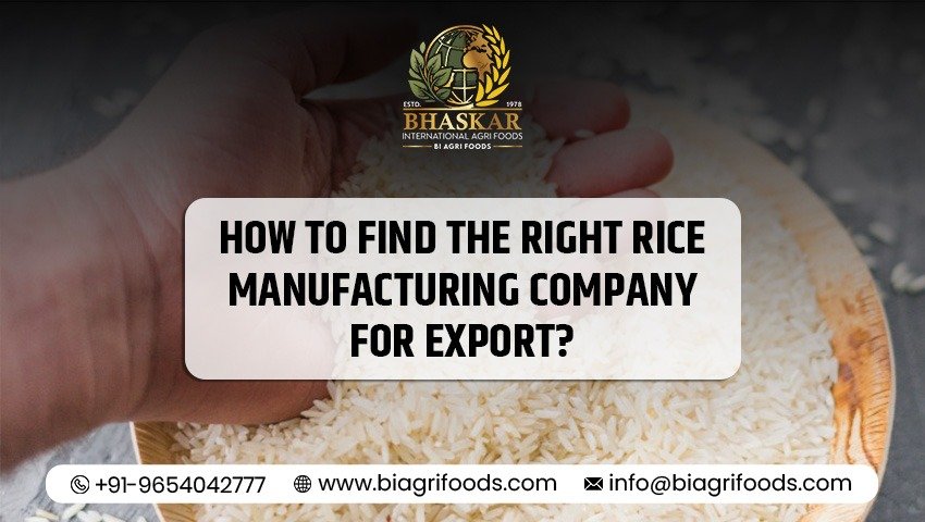 Rice Manufacturing Company in India