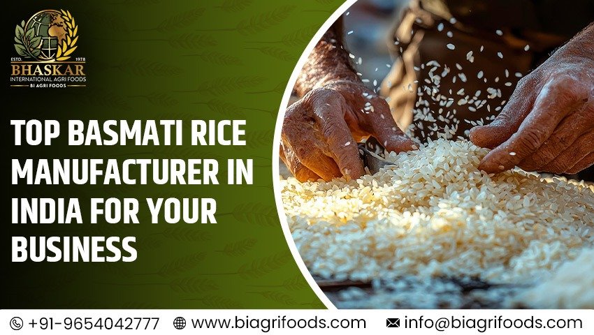 Top Basmati Rice Manufacturer in India