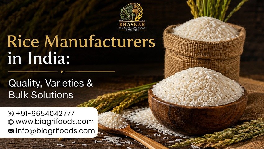 Rice Manufacturers in India